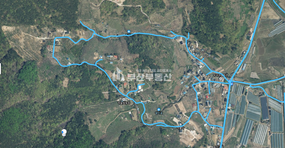 경남 밀양시 삼랑진읍 율동리 밀양시 삼랑진읍, 주말농장, 전원주택용도, 매매 매물번호 10054 사진 2