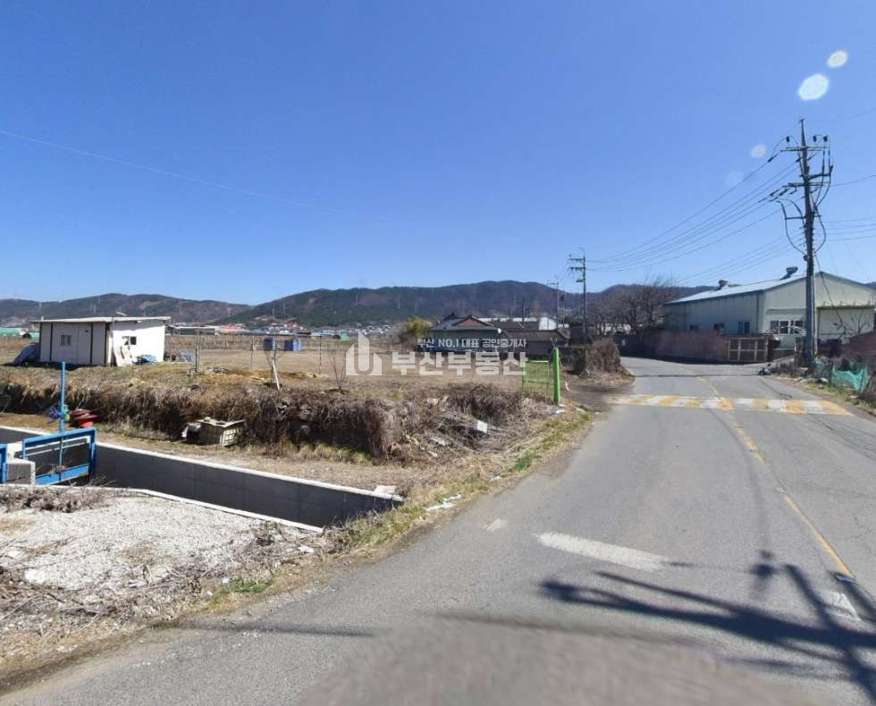 경남 김해시 진례면 토지매매>김해시 진례면 토지매매/진례면 초전리 농림지역 토지 매매 답매매 – 개발 잠재력 높은 넓은 부지 매매 매물번호 10229 사진 2