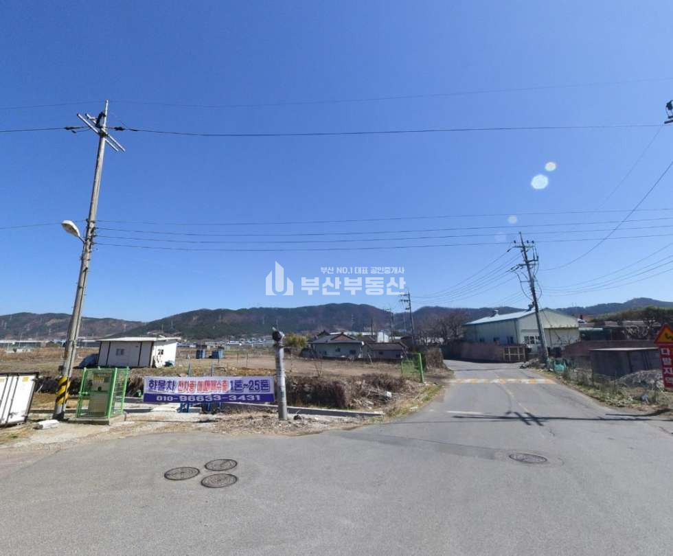 경남 김해시 진례면 토지매매>김해시 진례면 토지매매/진례면 초전리 농림지역 토지 매매 답매매 – 개발 잠재력 높은 넓은 부지 매매 매물번호 10229 사진 3